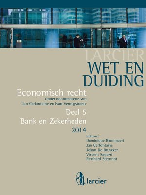 cover image of Wet en Duiding Bank en Zekerheden